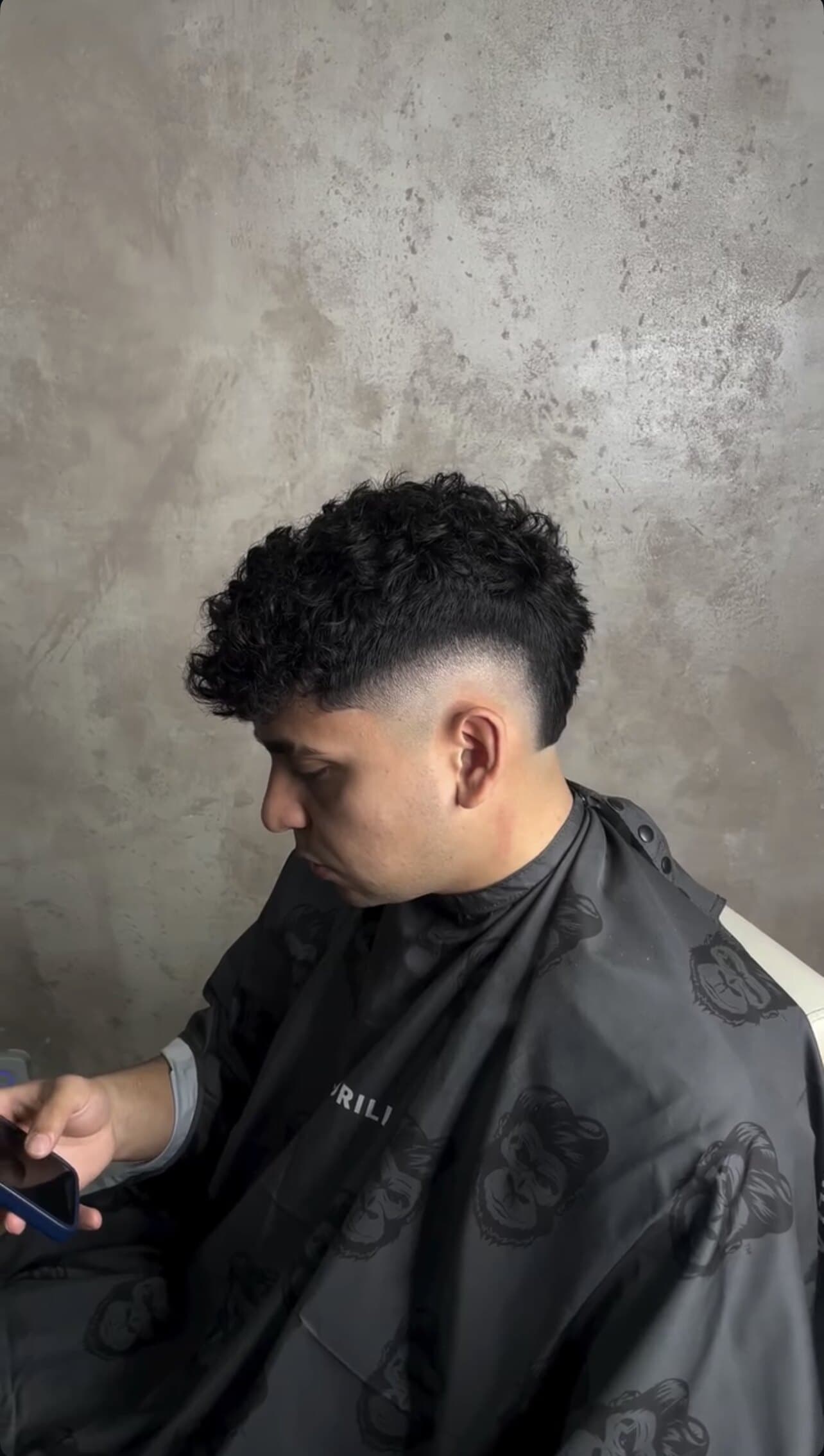 Rizos con mid fade